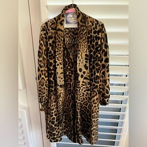 Saint Laurent Leopard Print Dress
